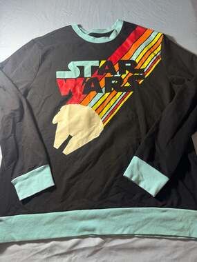 Disney Star Wars Millennium Falcon Retro Sweatshirt Adult XL